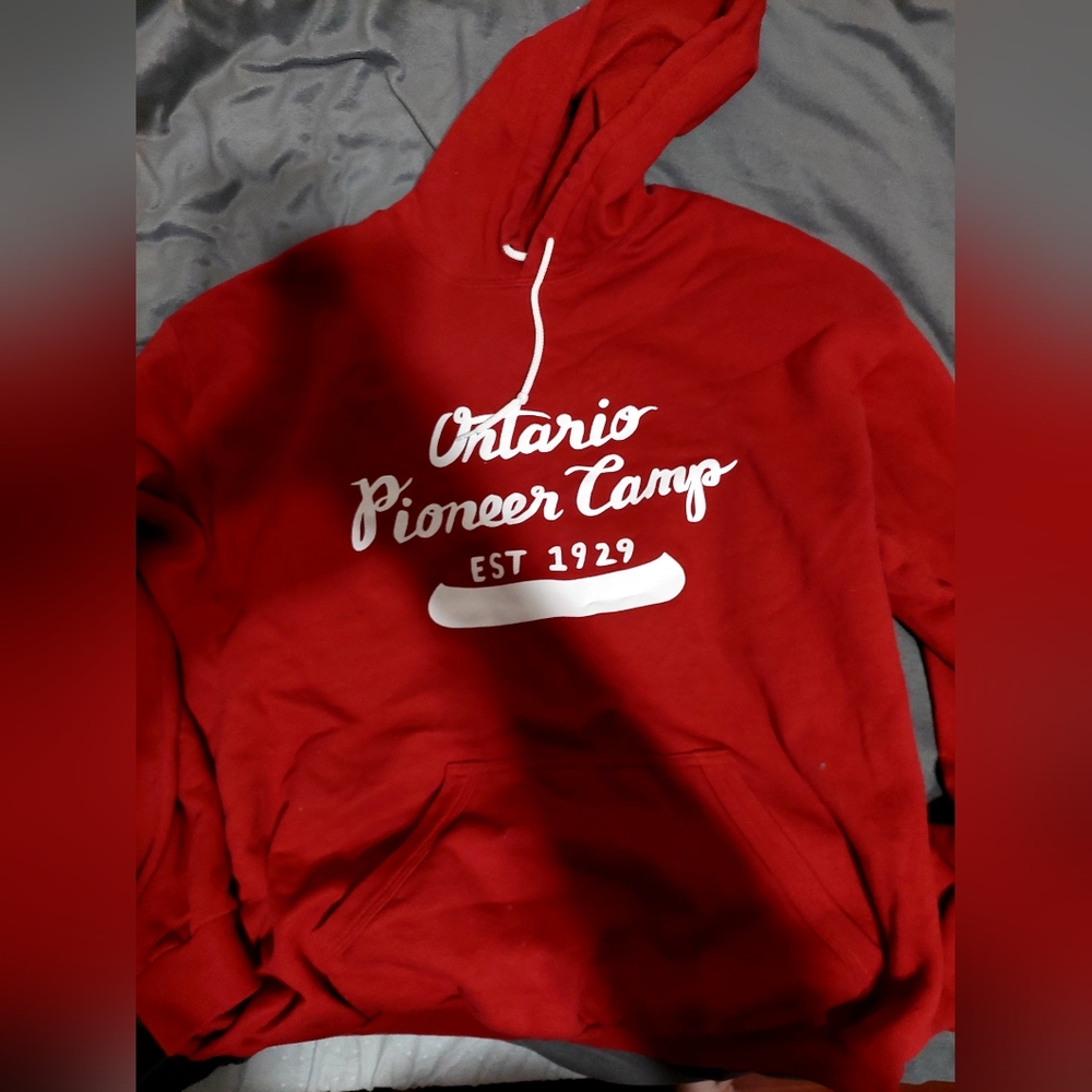 Anvil Red Camp Sweater size L